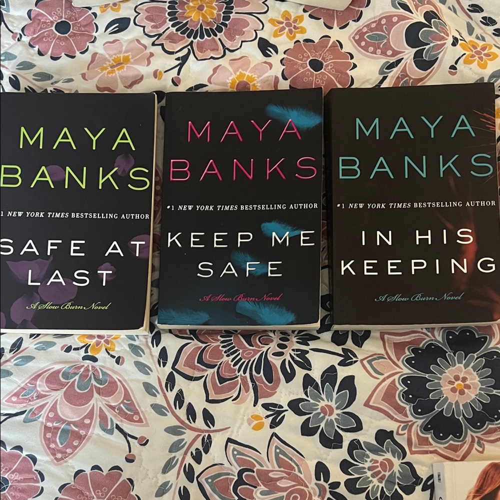 Maya Banks Thriller Novel Trio